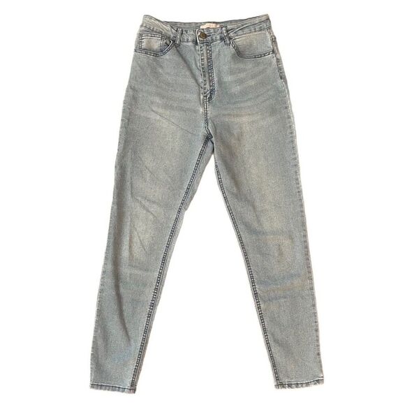 Forever 21 | High Rise Light Wash Skinny Jeans | Size 28 - Picture 1 of 8